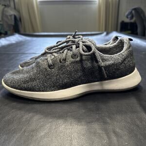 Allbirds Merino Wool Runners WR Men's Size M 10 Grey Comfort Walking Shoes 321